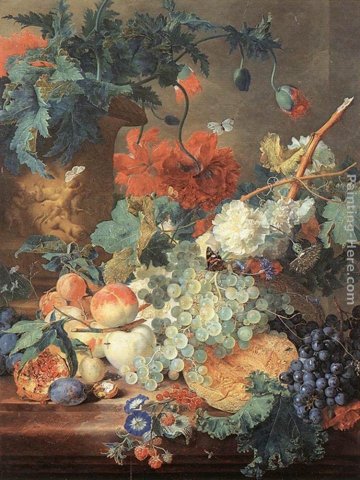 Jan Van Huysum Fruit and Flowers